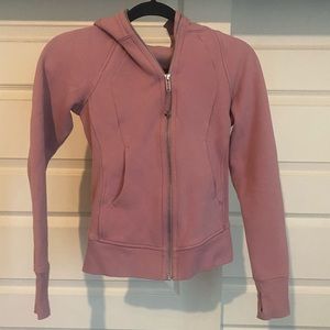 pink lululemon scuba hoodie